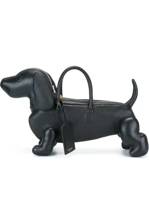 Thom Browne Taske, Herre, Sort, ONE SIZE, Lille Hund Design Håndtaske