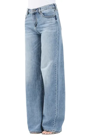 Armani Exchange Jeans, Dame, Blå, W28, Denim, Denim Damer Jeans Regular Fit