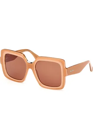Max Mara Tilbehør, Dame, Brun, 56 MM, 44E Solbriller