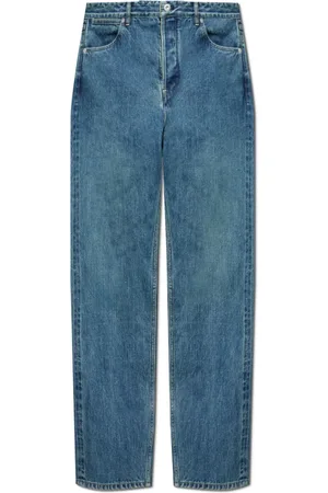 Jil Sander Jeans, Herre, Blå, W33, Bomuld, Jeans med logo