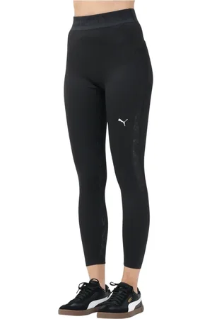 PUMA Sport, Dame, Sort, S, Sporty Lace Hw 7/8 Leggings Sort