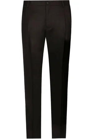 Dolce & Gabbana Bukser, Herre, Sort, 2XL, Afslappede Mænds Bukser