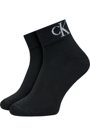 Calvin Klein Undertøj, Herre, Sort, M, Bomuld, Trykt Slip-On Undertøj til Mænd
