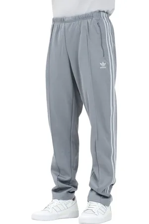 adidas Bukser, Herre, Grå, XL, Bomuld, Klassiske Adicolor Beckenbauer Sporty Bukser