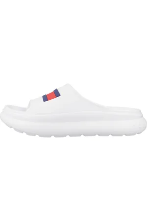 Tommy Hilfiger Sko, Dame, Hvid, 38 EU, Foam Slide
