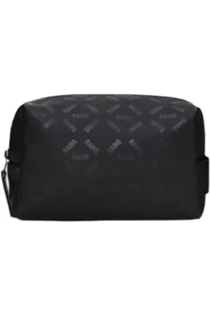 Rains Taske, Dame, Sort, ONE SIZE, Polyester, Minimalistisk Toilettaske