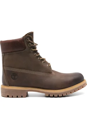 Timberland Sko, Herre, Brun, 42 EU, Læder, Brun læder vandtætte støvler