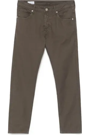 Incotex Bukser, Herre, , W34, Uld, Logo Patch Slim Fit Bukser