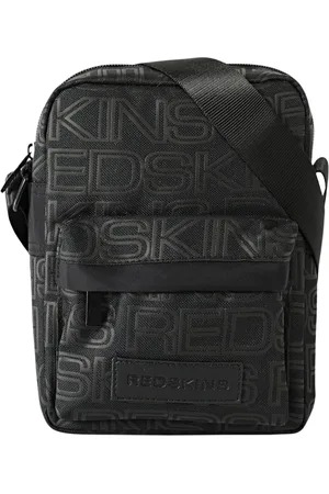 Redskins Taske, Herre, Sort, ONE SIZE, Uld, Multifarvet Nylon Skuldertaske Pung