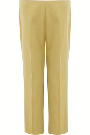 LARDINI Bukser, Dame, Gul, S, Bomuld, Cotton Chino Bukser