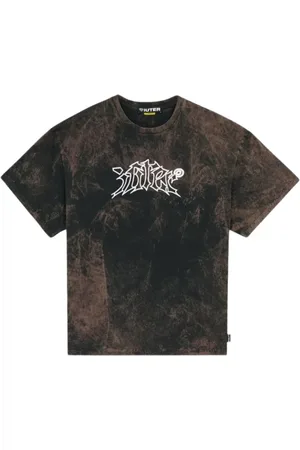 IUTER Top, Herre, Brun, XL, Marmor Drømme - Brun Marmor Print