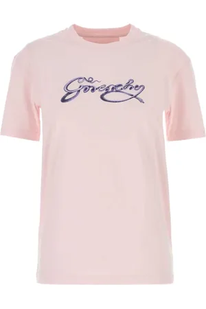 Givenchy Top, Dame, Lyserød, XS, Broderet Logo Lyserød Top