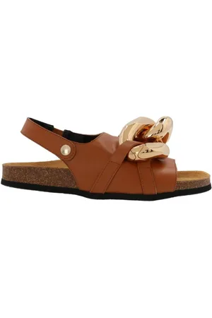 J.W.Anderson Sko, Dame, Brun, 36 EU, Læder, Flade sandaler