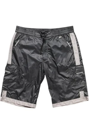 Dolce & Gabbana Badetøj, Herre, Grå, S, Uld, Grå Beachwear Badeshorts med Lommer