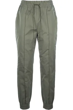 ERMANNO SCERVINO Bukser, Dame, Grøn, XS, Grøn Elastisk Snøre Bukser