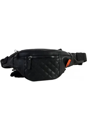 Von Dutch Taske, Herre, Sort, ONE SIZE, Uld, Sort PU læder skuldertaske