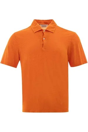 Gran Sasso Top, Herre, , L, Linen Polo Shirt Mænd