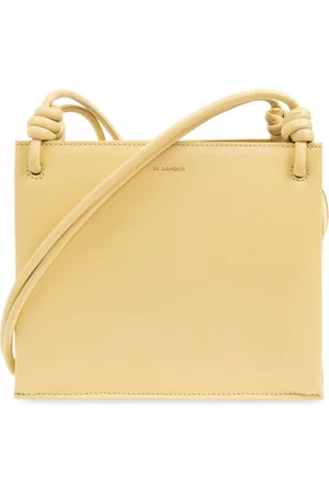Jil Sander Taske, Dame, Gul, ONE SIZE, Uld, Giro Lille Skuldertaske