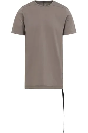 Rick Owens Top, Herre, Grå, L, Grå Crew Neck T-shirts og Polos