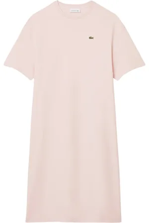 Lacoste Kjole, Dame, Lyserød, S, Kjole Kollektion