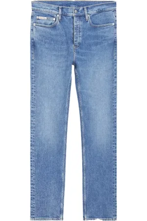 Calvin Klein Jeans, Herre, Blå, W30 L32, Bomuld, Regular Fit Blå Jeans