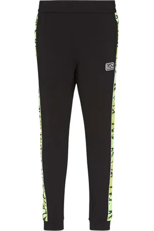 EA7 Bukser, Herre, Sort, S, Bomuld, Sportswear Sweatpants
