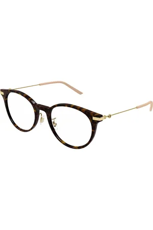 Gucci Tilbehør, Dame, Brun, 51 MM, Uld, Stilfulde Solbriller Sort Ramme