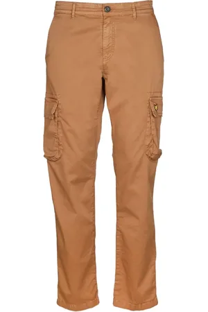Lyle & Scott Bukser, Herre, Brun, W34 L30, Bomuld, Cargo Bukser med Korte Manchetter