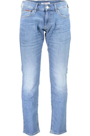 Tommy Hilfiger Jeans, Herre, Blå, W29 L32, Bomuld, Slim-fit Stretch Jeans