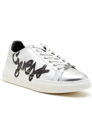 Guess Sko, Herre, Grå, 43 EU, Uld, Mixed Leather Vibo Sneakers