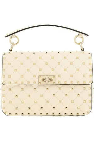 VALENTINO GARAVANI Taske, Dame, , ONE SIZE, Uld, Rockstud Spike Læder Skuldertaske