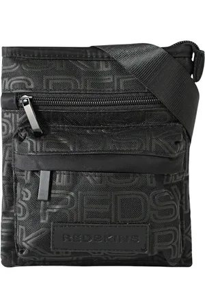Redskins Taske, Herre, Sort, ONE SIZE, Uld, Multifarvet Nylon Skuldertaske Pung