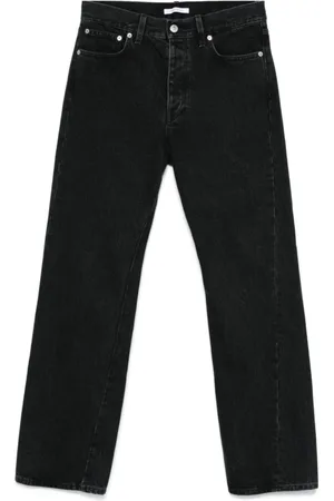 Sunflower Jeans, Herre, Sort, W34, Denim, Sort Denim Jeans med Søm Detaljer