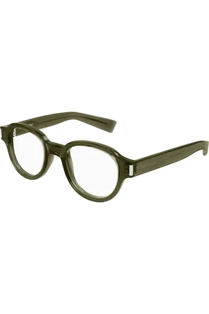 Saint Laurent Tilbehør, unisex, Grøn, 48 MM, Mode Solbriller Sl546 OPT 006