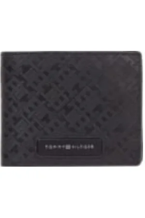 Tommy Hilfiger Tilbehør, Herre, Sort, ONE SIZE, Læder, Læderpunge & Kortholdere