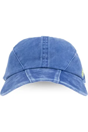 VERSACE Tilbehør, Herre, Blå, ONE SIZE, Bomuld, Kasket