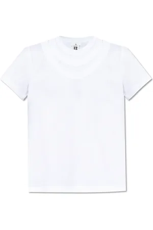 Comme des Garçons Top, Dame, Hvid, M, Bomuld, Kortærmet T-shirt