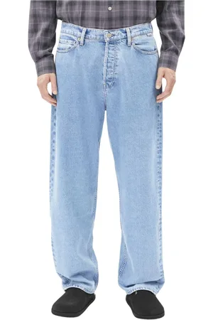 Armedangels Jeans, Herre, Blå, W32 L32, Bomuld, Løstsiddende Baggy Jeans