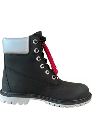 Timberland Sko, Dame, Sort, 38 EU, Læder, Vandtætte læderstøvler - 15.24 cm