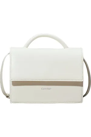 Calvin Klein Taske, Dame, Hvid, ONE SIZE, Læder, Eco Læder Crossbody Taske
