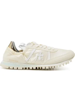 Premiata Sko, Dame, , 38 EU, Læder, Retro Sneakers med Ballerina Design