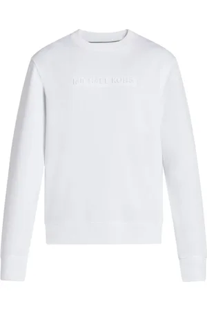 Michael Kors Sweathshirts & Hoodies, Herre, Hvid, M, Uld, Hvid Sweater til Kvinder
