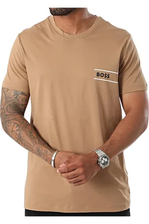 HUGO BOSS Top, Herre, , 2XL, Bomuld, Kortærmet bomulds T-shirt