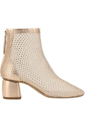 FORTE FORTE Sko, Dame, , 36 EU, Uld, Rhinestone Mesh Ankelstøvler