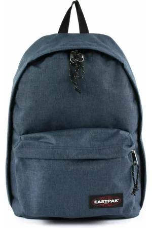 Eastpak Taske, Herre, Blå, ONE SIZE, Denim, Denim rygsæk med OUT OF Office forstærkning