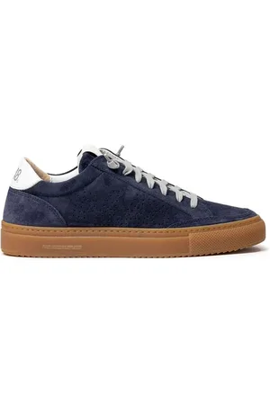 P448 Sko, Dame, Blå, 39 EU, Læder, Blå Læder Sneaker