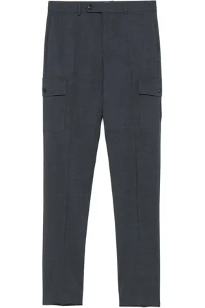 Incotex Bukser, Herre, Blå, M, Cargo stil slim fit bukser