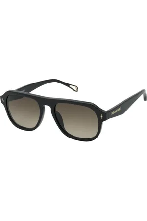 Zadig & Voltaire Tilbehør, unisex, Sort, 54 MM, Solbriller