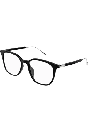 Gucci Tilbehør, Herre, Sort, 54 MM, Uld, Stilfulde solbriller sort ramme
