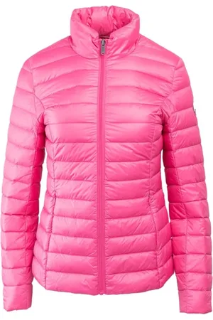 Jott Jakke, Dame, Lyserød, 2XL, Uld, Let Vatteret Pufferjakke